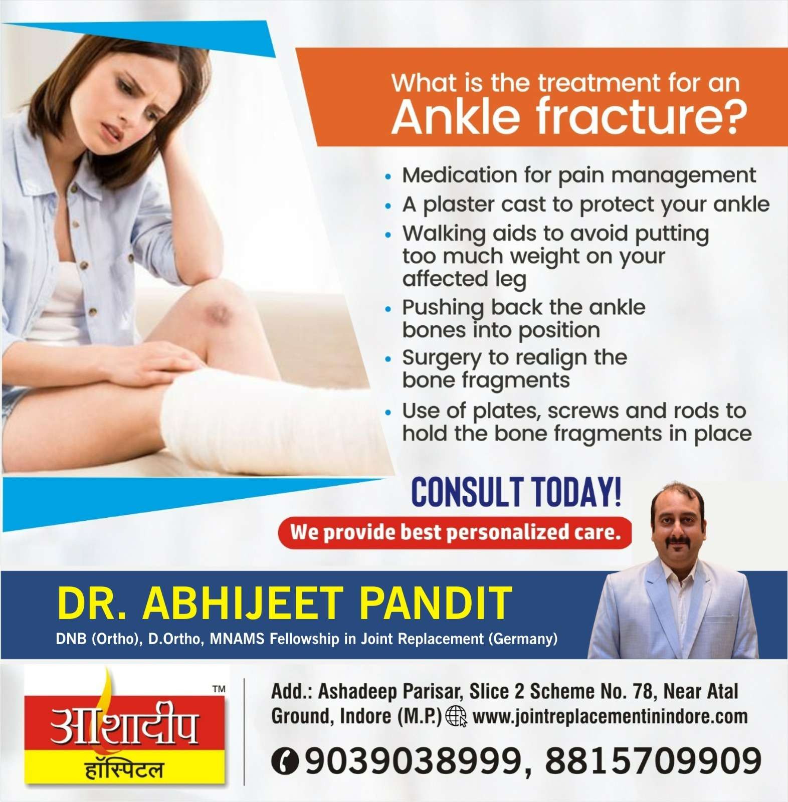 Ankle Fracture Specialist Diagnostic And Treatment Options